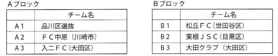 参加チーム